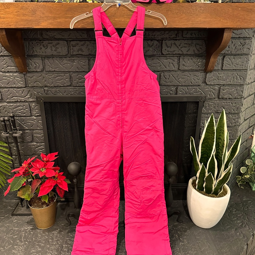 Girls Waterproof Snow Bib